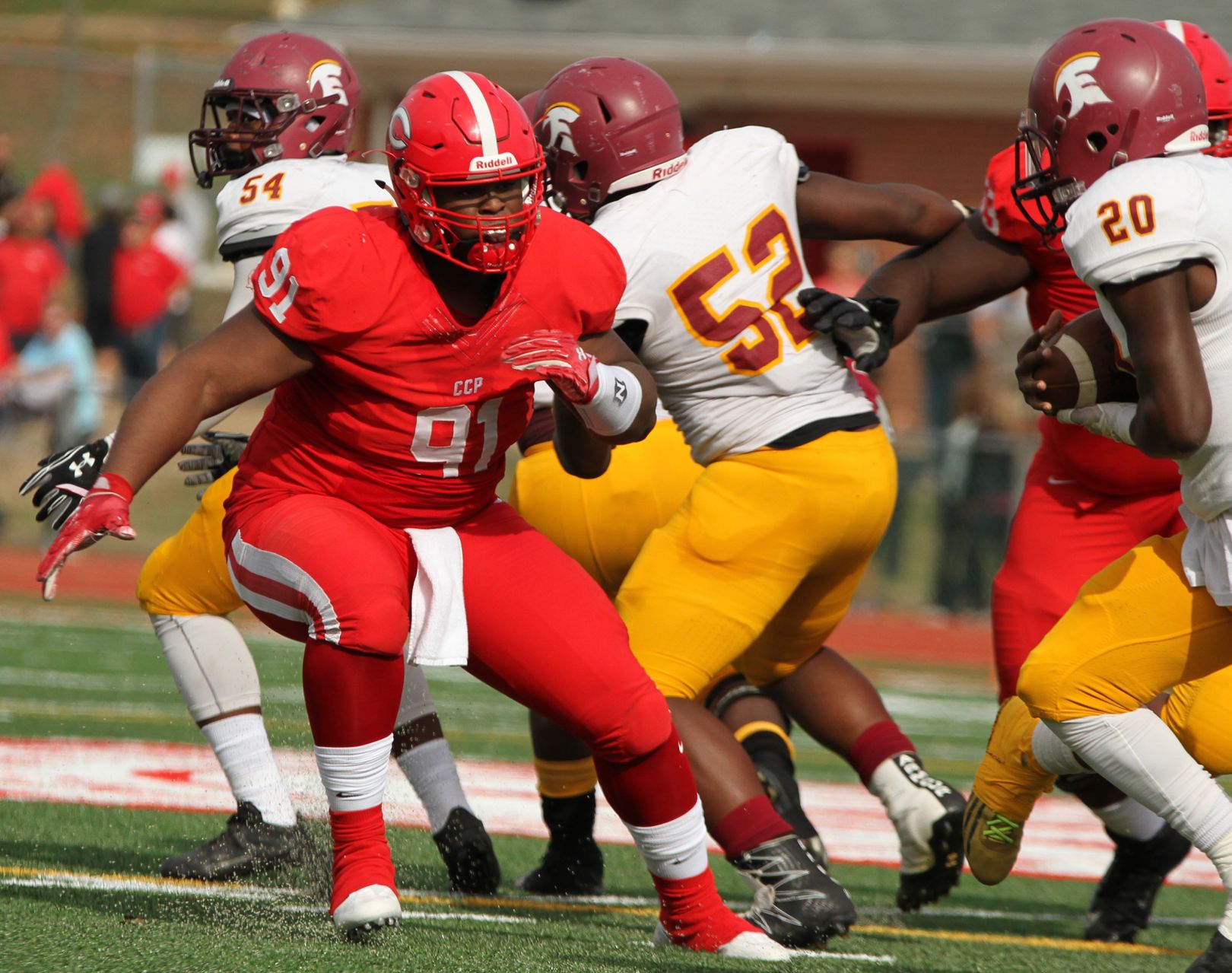 No. 4. Trevor Trout, Chaminade, DT